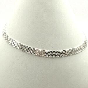 NEW 7" Bismarck Solid Sterling Silver .925 bracelet
